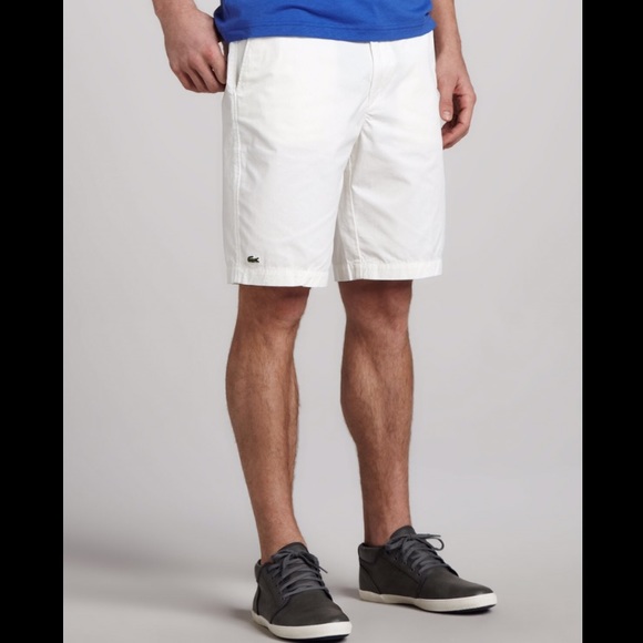 lacoste mens bermuda shorts